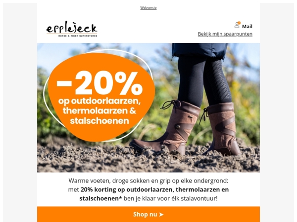 🐴🍂 Stap voordelig de herfst in