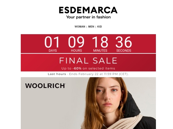 Discover jackets in the Final Sale