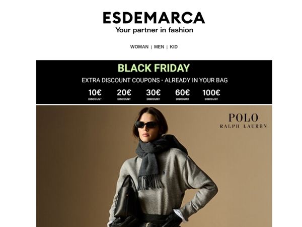 Jackets this Black Friday with up to 100€ additional discount