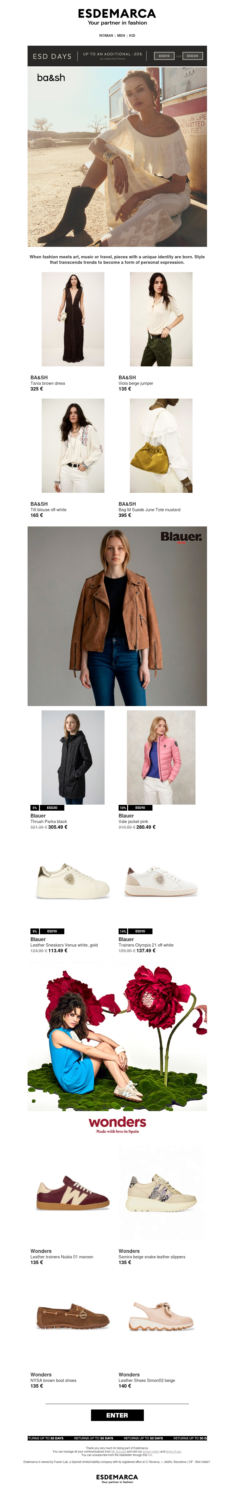BA&SH, Blauer and Wonders for the season BA&SH, Blauer and Wonders for the season