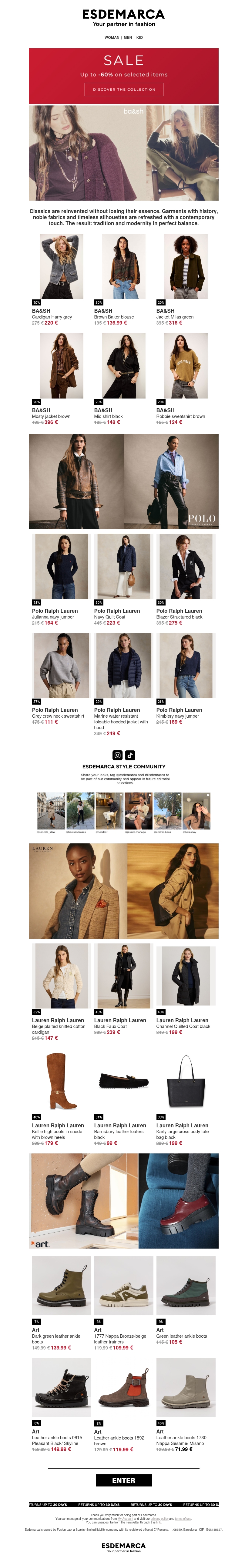 A selection of brands that speak for themselves A selection of brands that speak for themselves