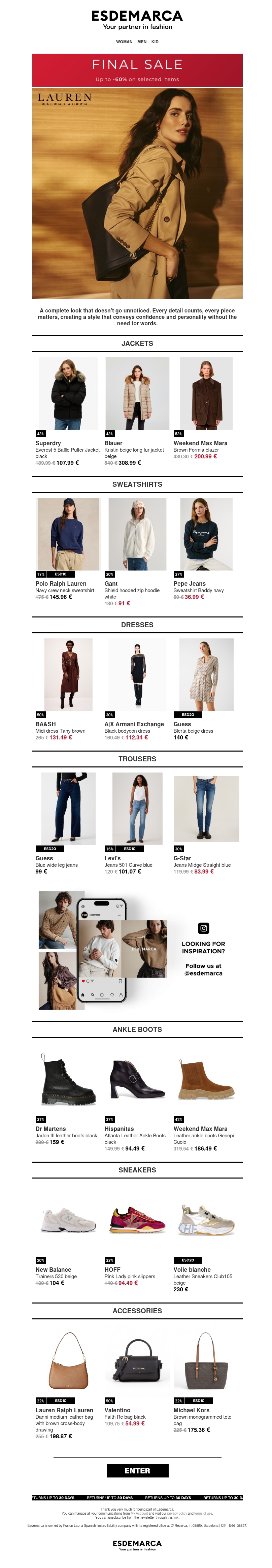 Everything you need for a perfect look Everything you need for a perfect look
