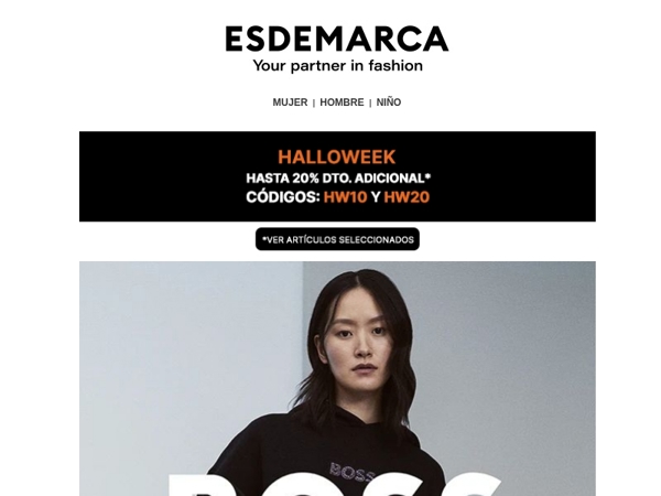 Abrígate con estilo con hasta -20% adicional en HALLOWEEK