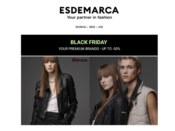 Blauer, Polo Ralph Lauren, BA&SH, and Moon Boot this Black Friday