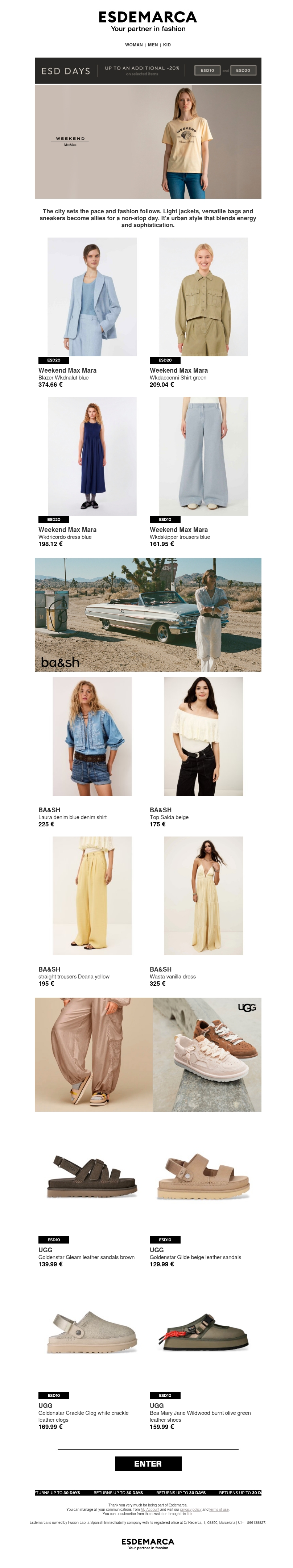 Weekend Max Mara, BA&SH and UGG | pieces that stand out Weekend Max Mara, BA&SH and UGG | pieces that stand out