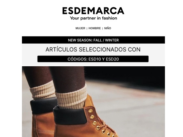 Elige tus botines favoritos con hasta -20% adicional