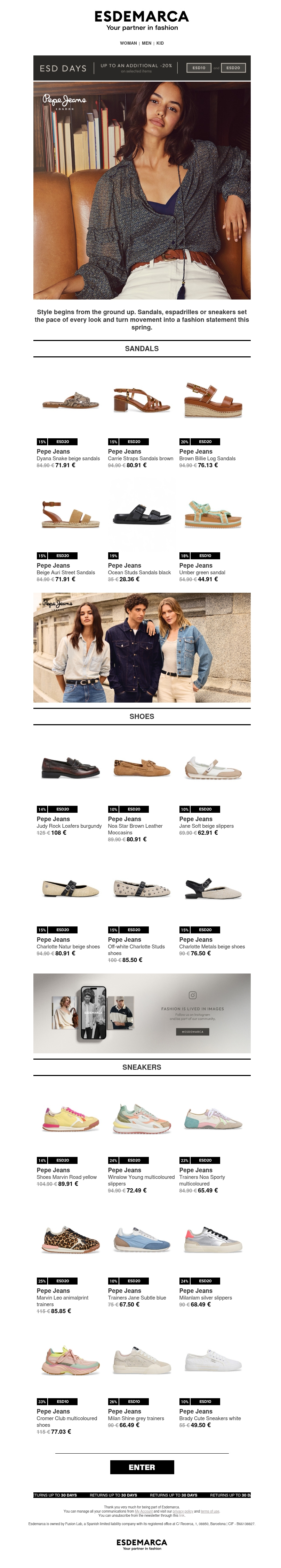 Pepe Jeans footwear you can't miss Pepe Jeans footwear you can't miss