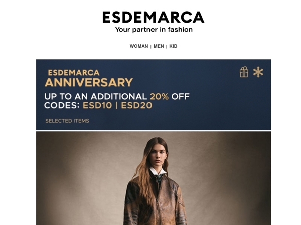 Up to an extra -20% on selected jackets