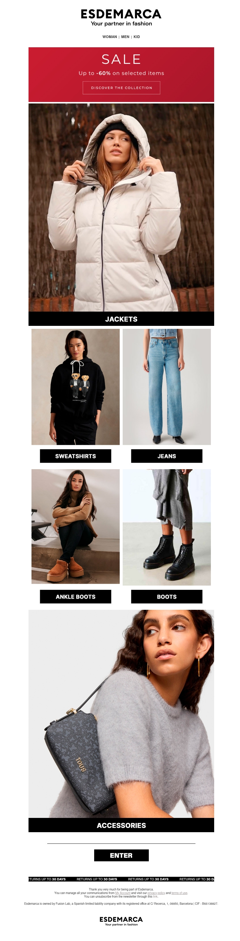 Your new look awaits in the Sale Your new look awaits in the Sale