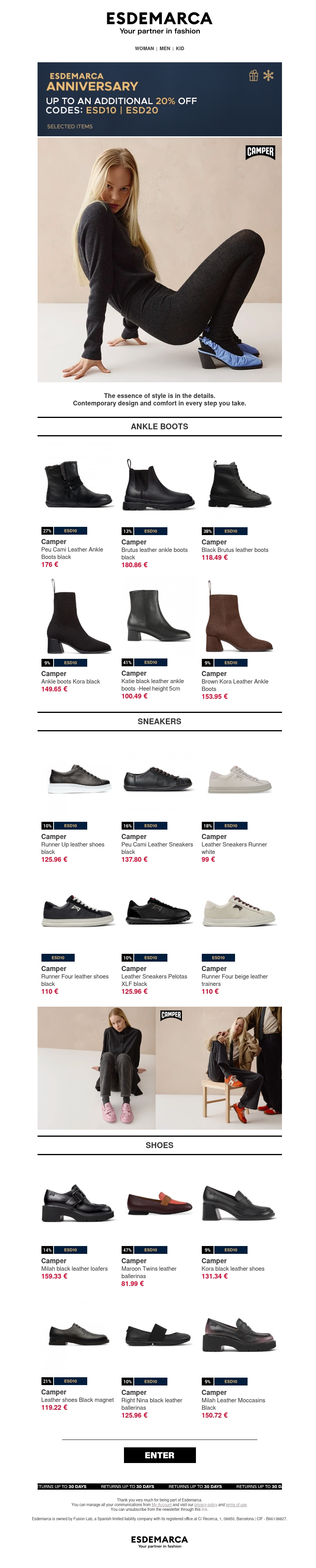 Camper: footwear designed to go with you every day Camper: footwear designed to go with you every day
