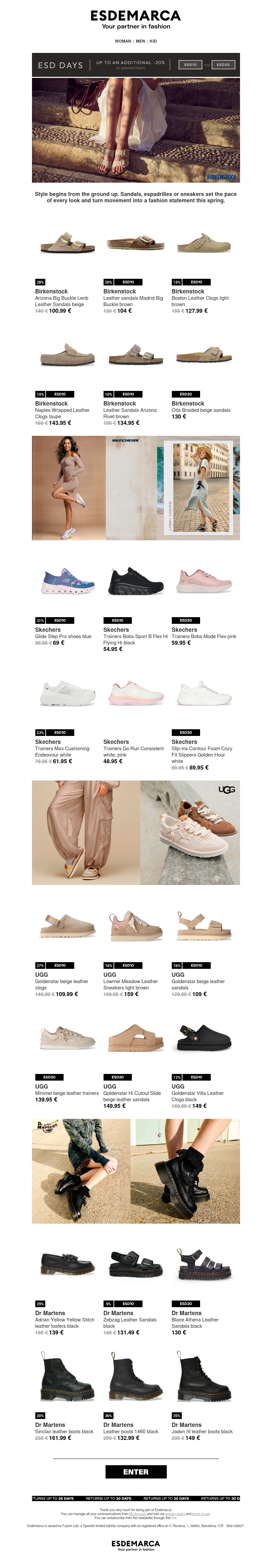 Must-have footwear selection Must-have footwear selection