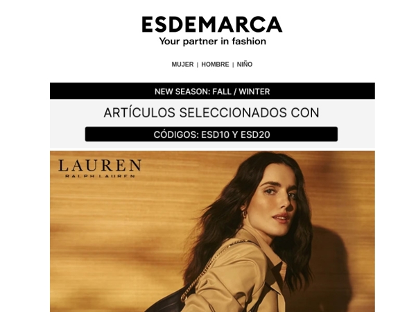 Tu total look de temporada con hasta -20% adicional