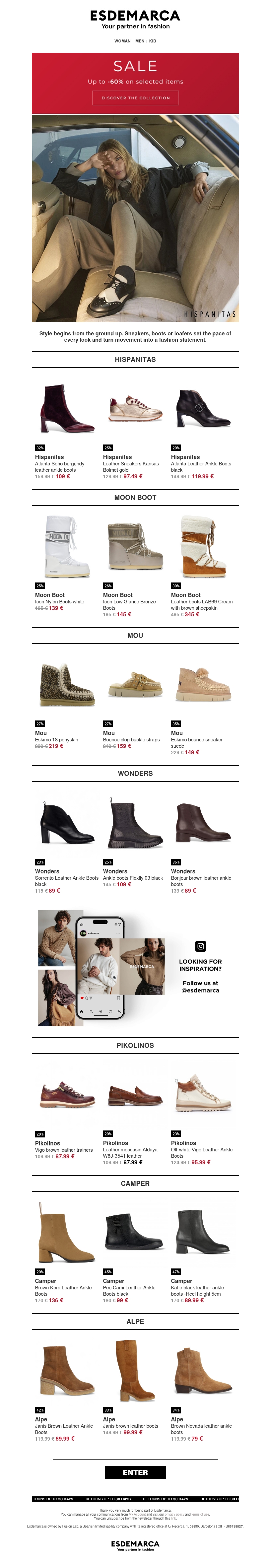 The footwear that sets the pace in the Sale The footwear that sets the pace in the Sale