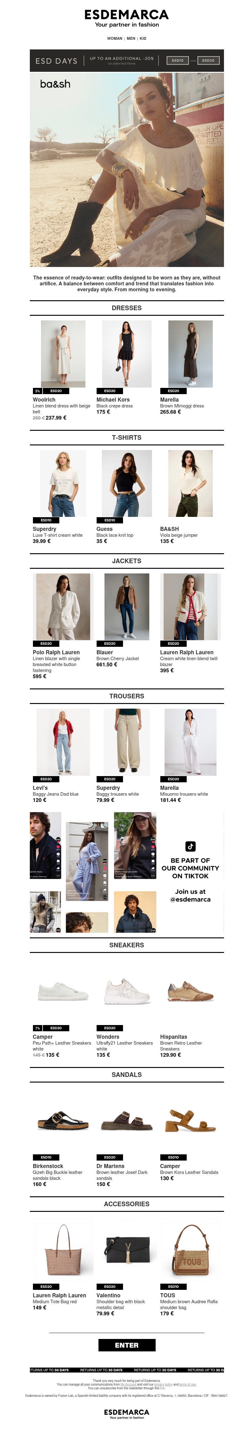 The total look that defines the season The total look that defines the season
