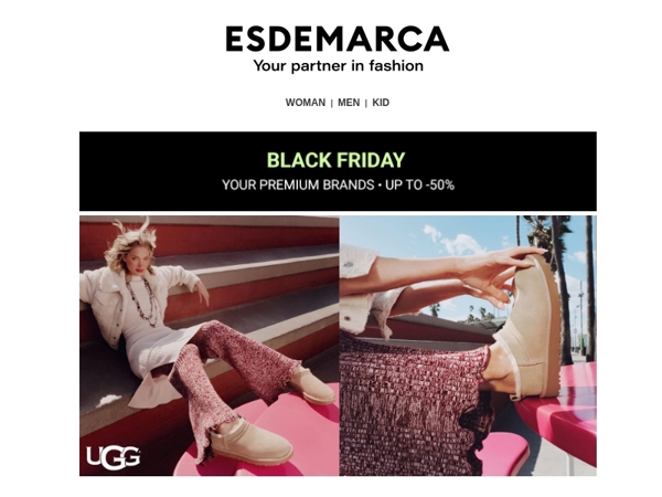 Black Friday with: UGG, Hispanitas, HOFF, and more – up to 50% off