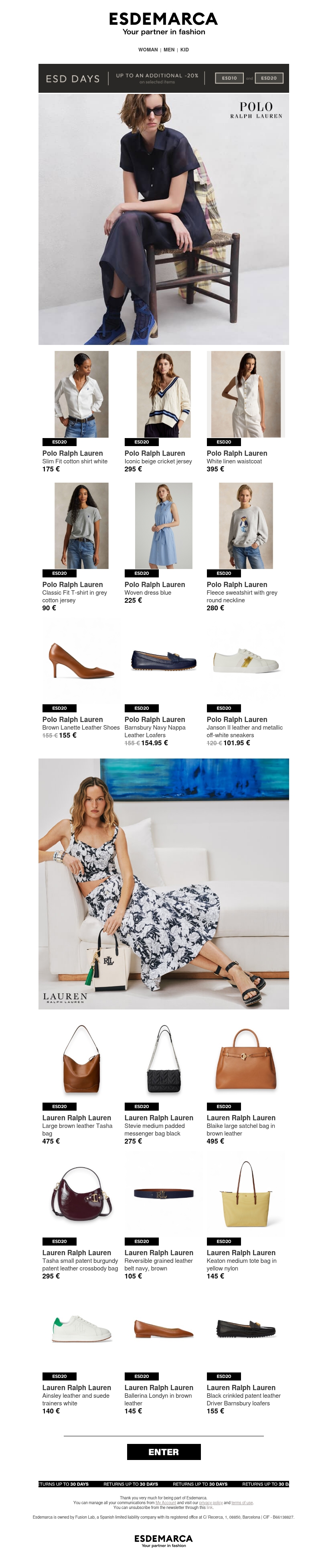 The Ralph Lauren universe: new pieces The Ralph Lauren universe: new pieces