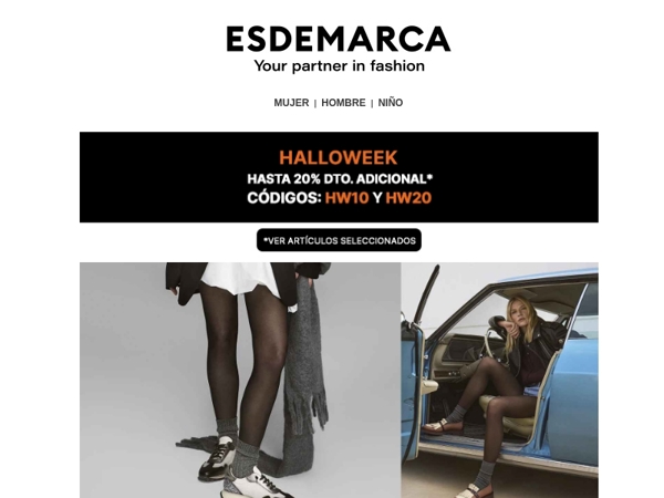 Hispanitas, Alpe, Ecoalf y Michael Kors en Halloweek con hasta -20% adicional