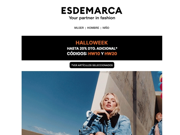 Renueva tu armario con HALLOWEEK