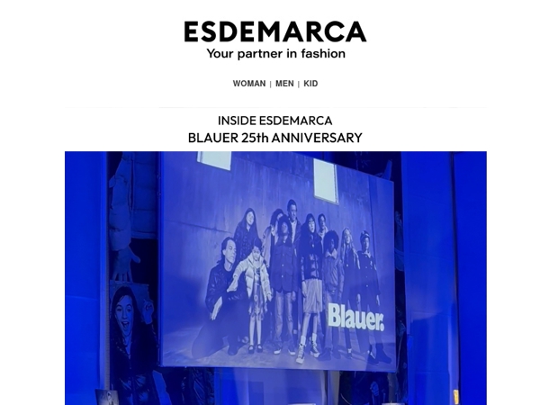 Inside Esdemarca: Blauer 25th Anniversary in Milan