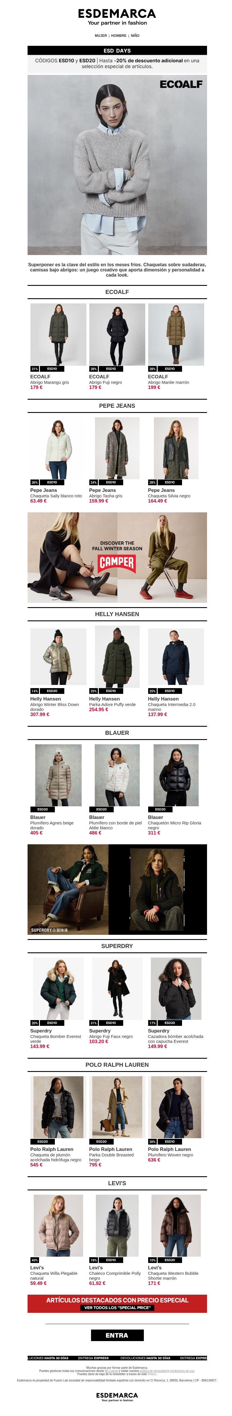 El estilo de tus chaquetas favoritas El estilo de tus chaquetas favoritas