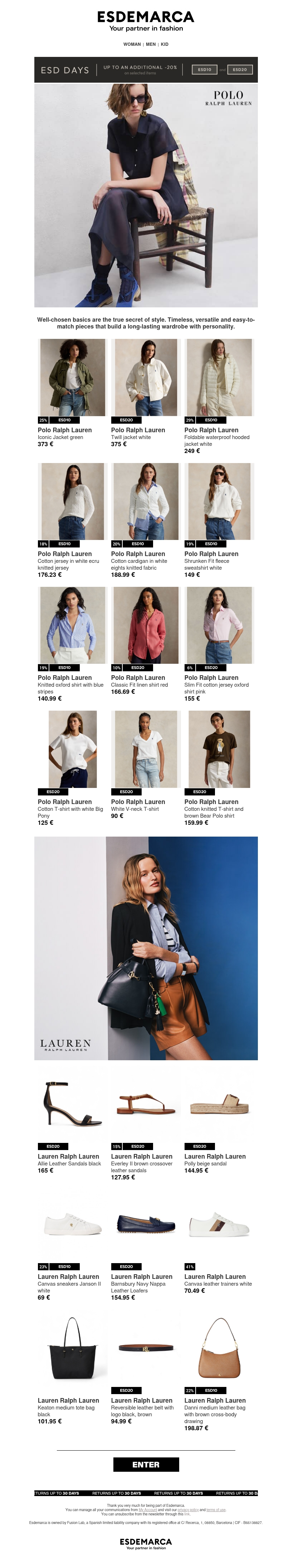 The Ralph Lauren universe The Ralph Lauren universe