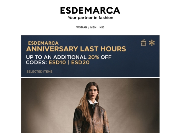 Up to an extra -20% on Polo Ralph Lauren, Michael Kors, and Moon Boot