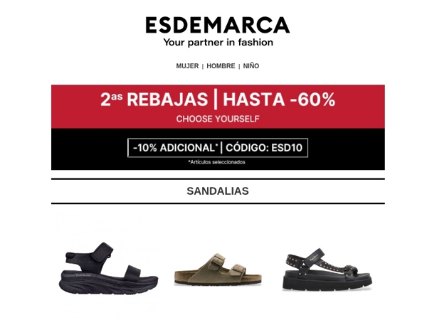 Encuentra tu par perfecto en 2as Rebajas 👠