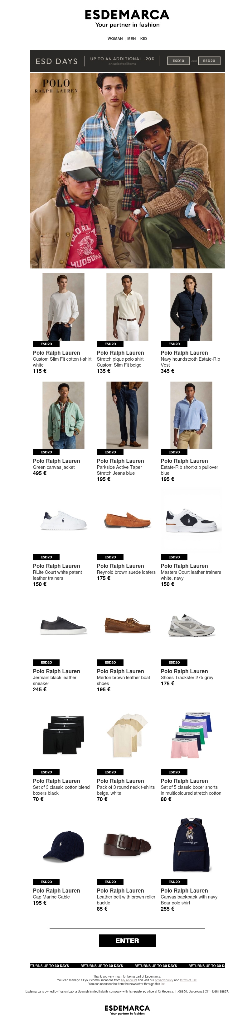 The Ralph Lauren universe: new pieces The Ralph Lauren universe: new pieces