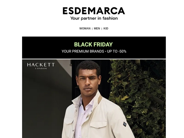 Hackett London, Fred Perry, Barbour, and more this Black Friday
