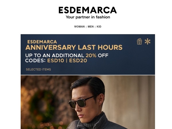 Esdemarca Anniversary: Polo Ralph Lauren, Blauer, and Timberland with up to an extra -20%