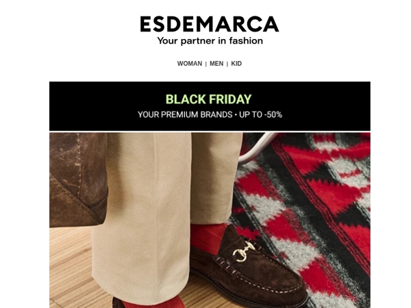 Discover the footwear you're looking for this Black Friday