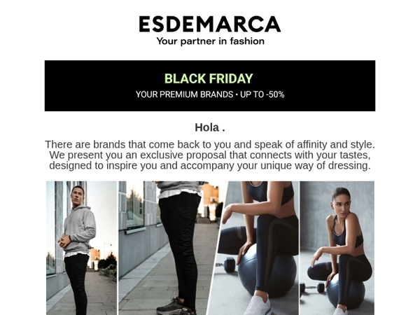 Black Friday: , your favorite brands, brought together in an exclusive selection