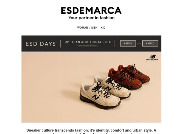 Must-have footwear selection