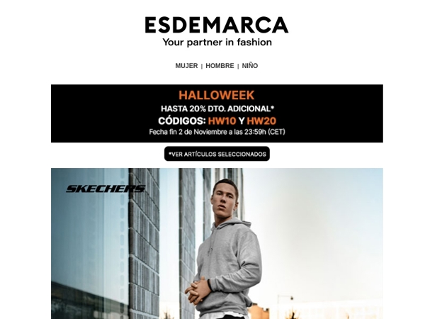 Calzado en Halloweek con hasta -20% adicional