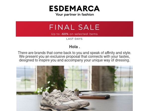 , your favorite brands, brought together in an exclusive selection