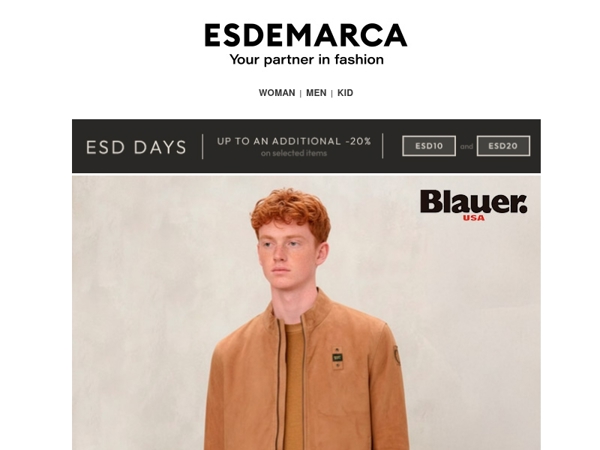 Blauer, Levi's and Timberland for the season