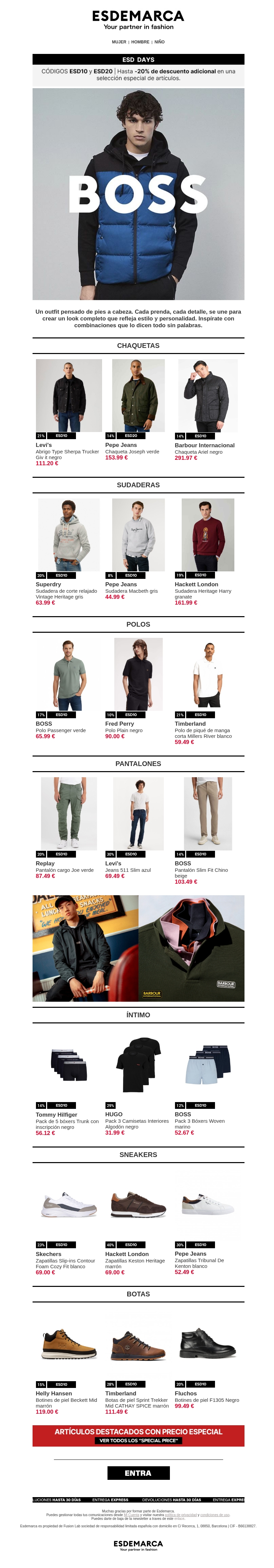 Tu Total Look, ahora con hasta -20% adicional Tu Total Look, ahora con hasta -20% adicional
