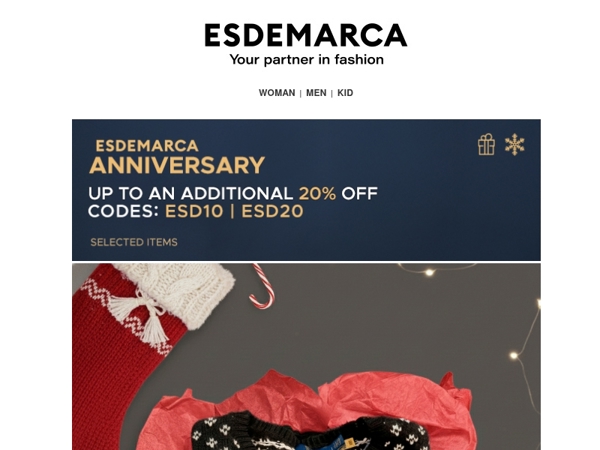 The Anniversary essentials with up to an extra -20%
