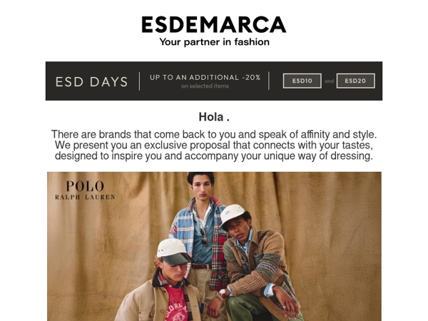 , your favorite brands, brought together in an exclusive selection