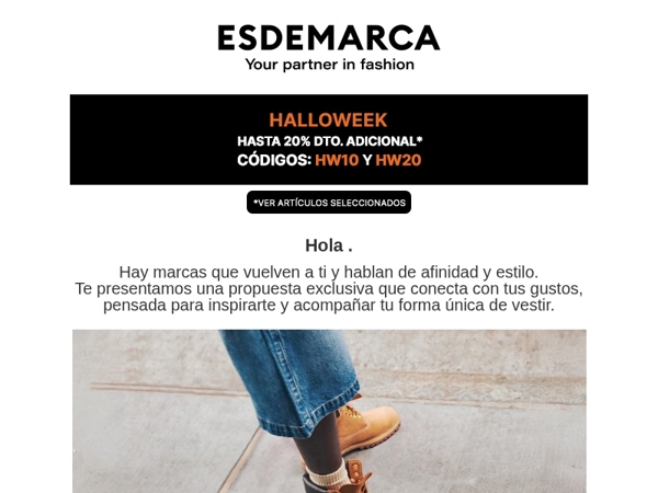 , tus marcas favoritas, reunidas en una selección exclusiva