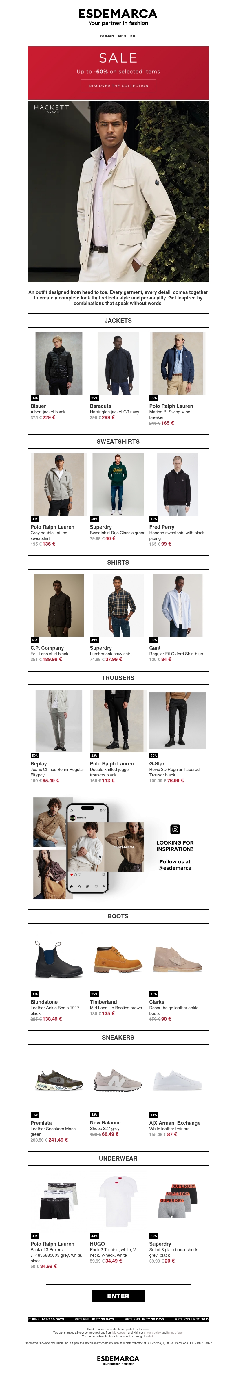 Complete look in the Sale Complete look in the Sale