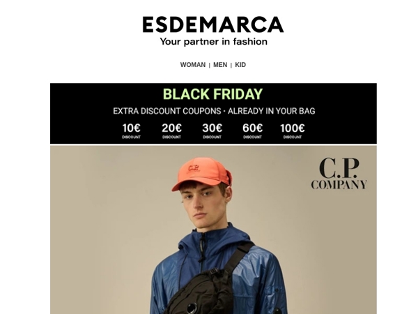 Jackets this Black Friday with up to 100€ additional discount