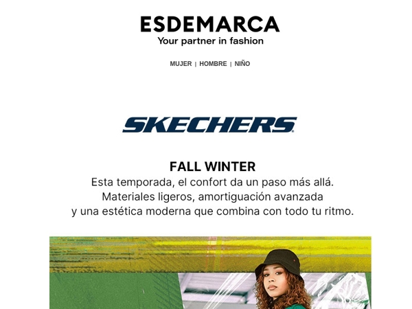 Skechers: diseño que acompaña tu día