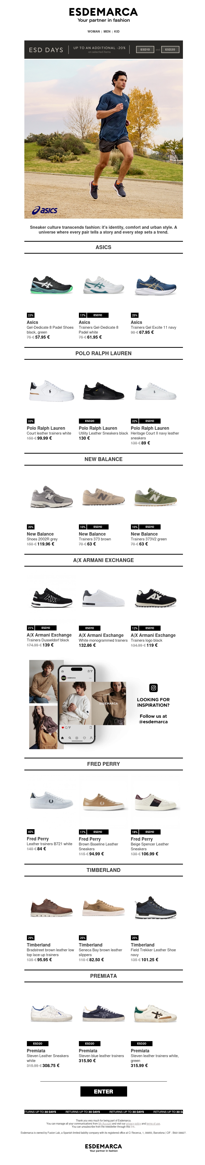ESD Days: your sneaker selection ESD Days: your sneaker selection