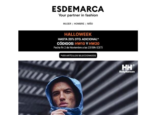 Selección Chaquetas en Halloweek con hasta -20% adicional