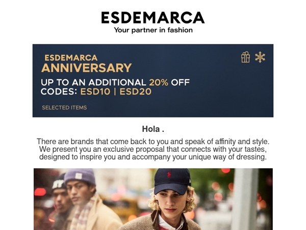 , your favorite brands, brought together in an exclusive selection