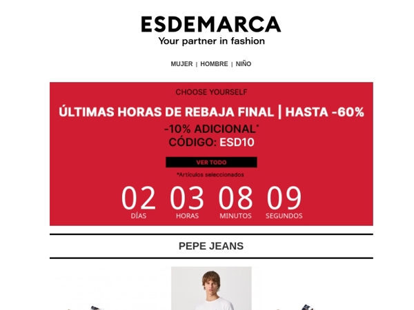 �ltimas horas para llevarte los bestsellers de Rebaja Final