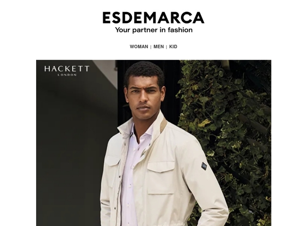 Discover what’s new from Hackett London, BOSS and Asics