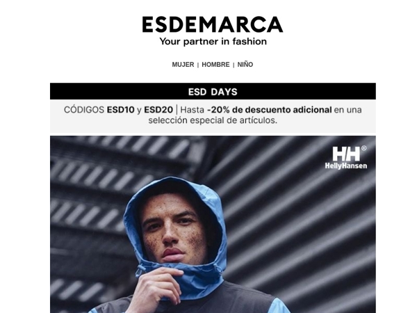 Resistencia y estilo outdoor con hasta -20% adicional