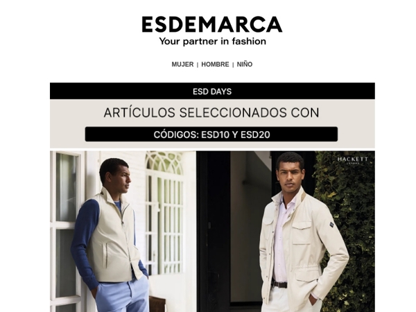 De lo urbano a lo clásico: Hackett London, G-Star y Camper